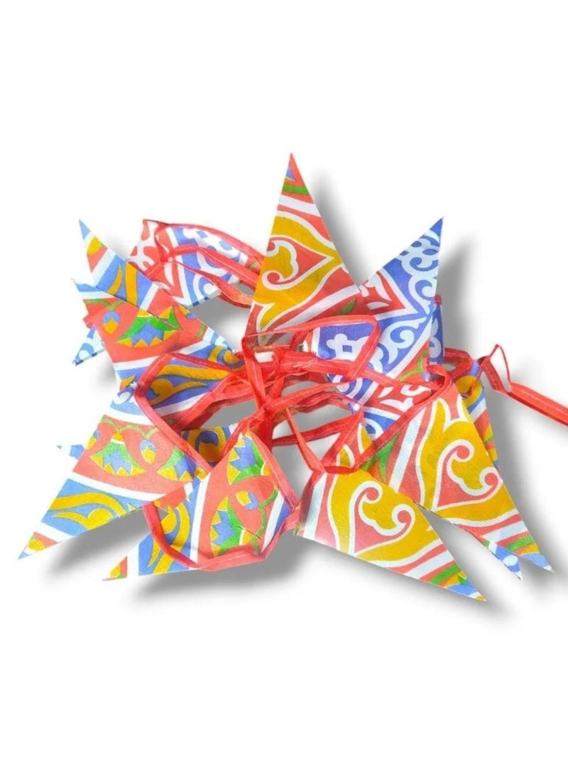30-meter Ramadan decorative ribbon – an elegant Ramadan decoration that adds a distinctive spiritual atmosphere to homes, shops, and Ramadan events. - Image 4